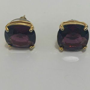 Kate Spade Purple Gumdrop Earrings